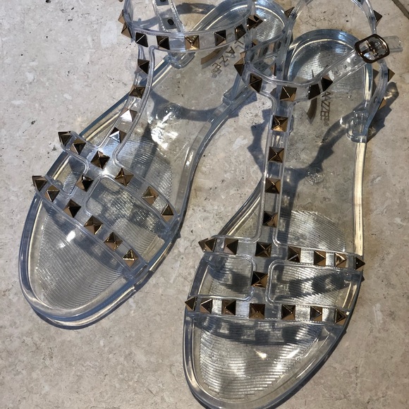 valentino jelly sandals dupe